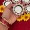 Bulk - Small Pearl Tealight Candle Holder – Festive T-light Stand for Diwali, Navratri, Christmas, Thanksgiving, Housewarming & Home Decor Centerpiece Dining Table